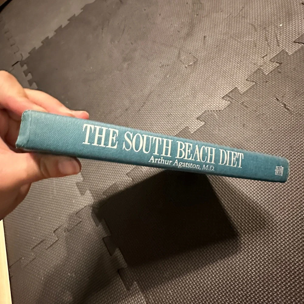The South Beach Diet Arthur Agatston MD Hardcover 2003 Weight Loss Health Book